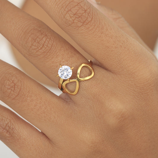 Shine Infinity Ring