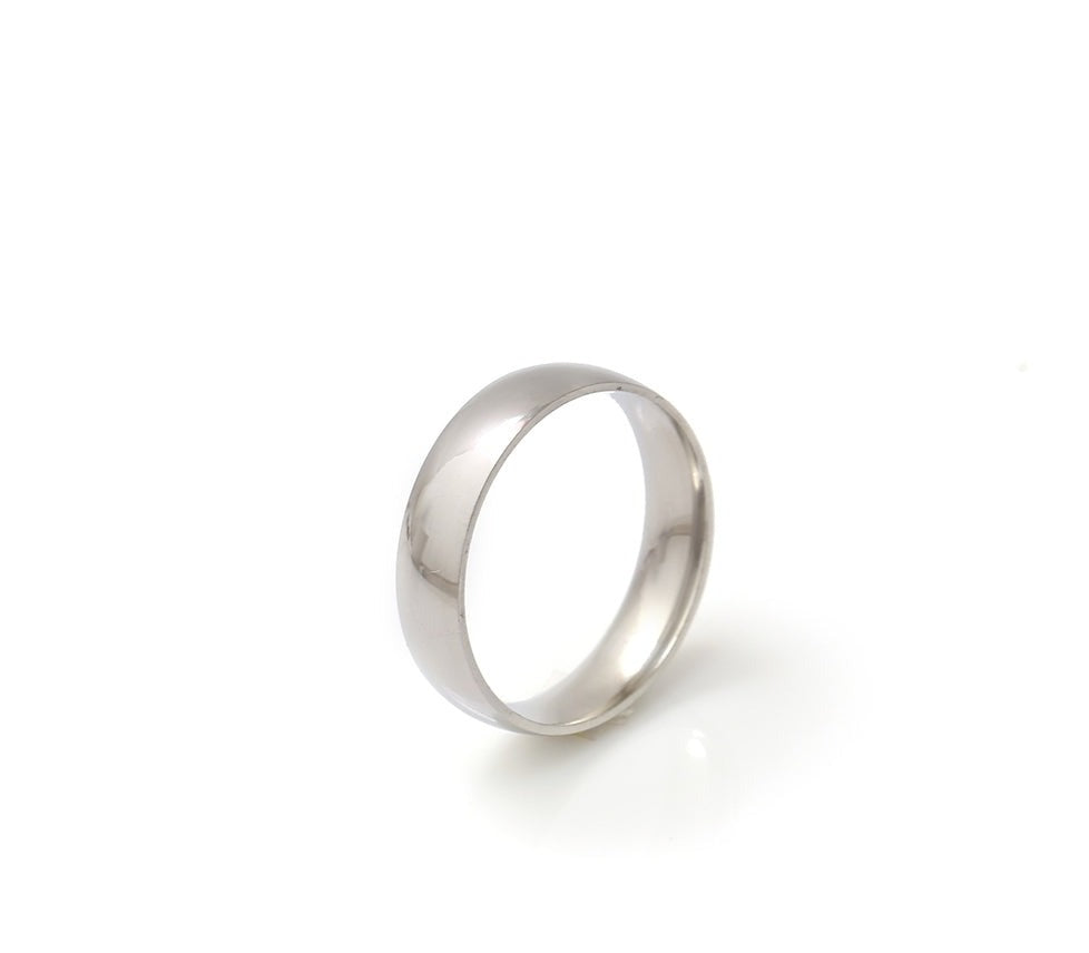 Stainless Steel Silver Ring